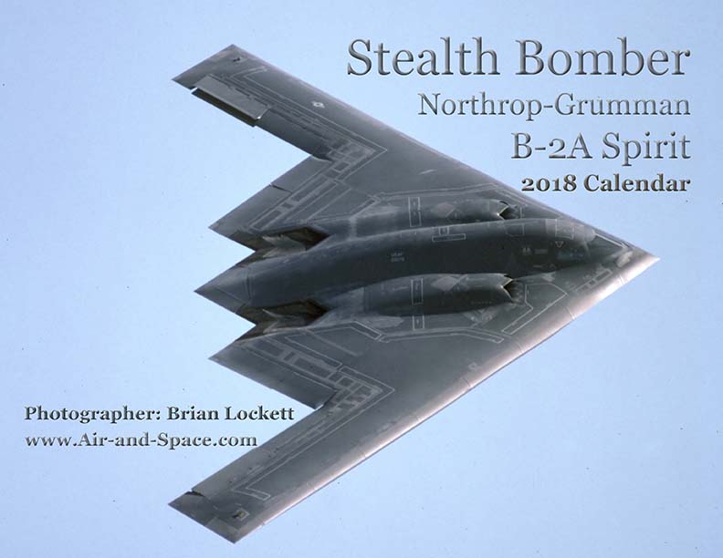 Lockett Books Calendar Catalog: Stealth Bomber: Northrop-Grumman B-2A Spirit